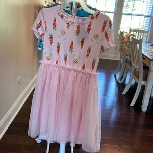 Wonder Nation bunny dress, EUC, size 5t